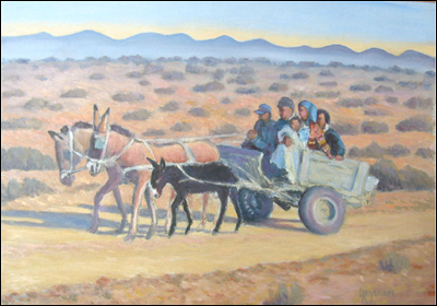 Donkey cart