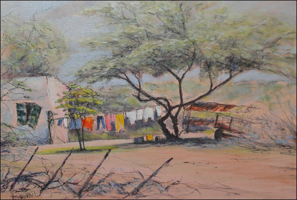 Under the thorn tree