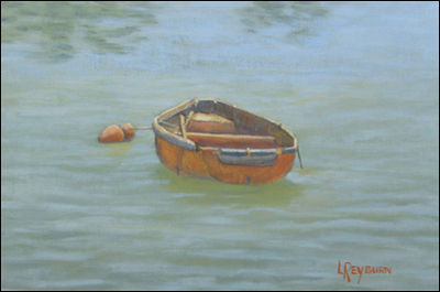 Orange dinghy