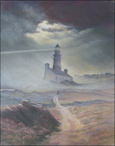 The mist rolls in