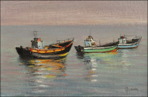 Three boats
